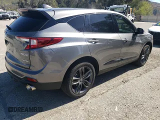 2024 Acura RDX w/A-Spec Package with VIN 5J8TC2H6XRL018981, listed as a Copart auction lot 49927015 with 10,588 mi miles and Salvage title. Bid and sale history available at DreamBid. Image 3.