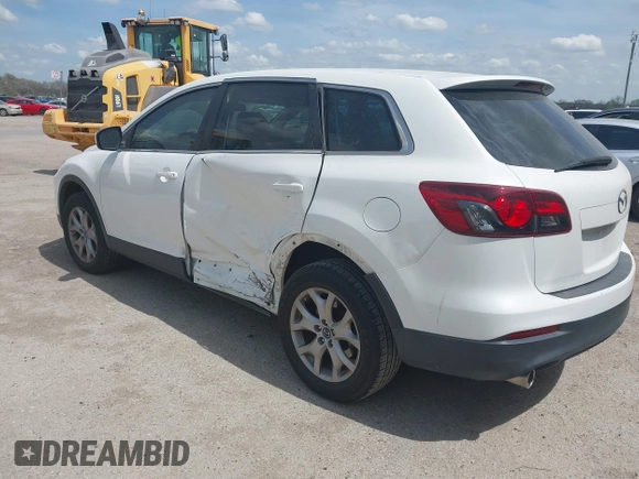 2015 Mazda CX-9 Sport with VIN JM3TB2BV7F0452071, listed as a IAAI auction lot 41895074 with 122,101 mi miles and . Bid and sale history available at carsss.com. Image 3.