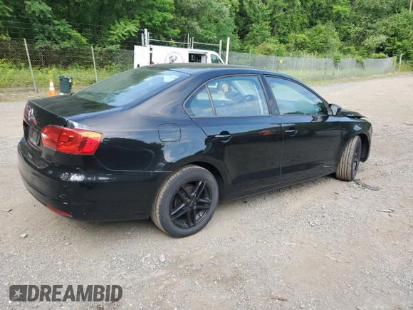 2012 Volkswagen Jetta S with VIN 3VW1K7AJ4CM327157, listed as a Copart auction lot 62657405 with 94,472 mi miles and Salvage title. Bid and sale history available at DreamBid. Image 3.