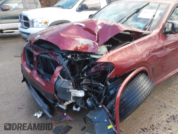 2022 BMW X4 M40i with VIN 5UX43DT09N9J96761, listed as a IAAI auction lot 41675333 with Not provided miles and . Bid and sale history available at DreamBid. Image 22.