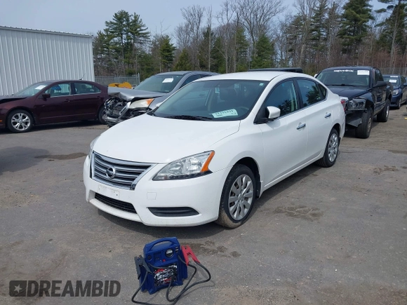 2015 Nissan Sentra SR with VIN 3N1AB7AP1FY263134, listed as a IAAI auction lot 41933142 with 160,232 mi miles and . Bid and sale history available at DreamBid. Image 2.