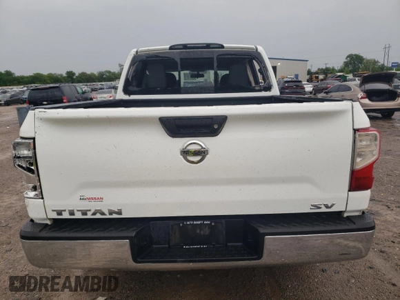 2017 Nissan Titan SV с VIN 1N6AA1EK6HN522600, выставлен на аукционе Copart как лот 54456365 с пробегом 71 790 миль миль и Списание • Salvage title. История ставок и продаж доступна на DreamBid. Изображение 6.