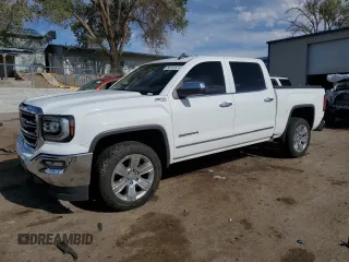 2017 GMC Sierra 1500 SLT z VIN 3GTU2NECXHG500119, wystawiony jako Copart lot #56707675 z przebiegiem 69 537 mil mil oraz Szkoda całkowita • Salvage title. Historia ofert i sprzedaży dostępna na DreamBid. Obrazek 1.
