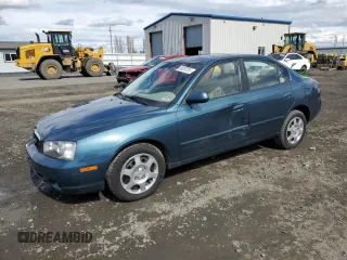 2003 Hyundai Elantra GLS z VIN KMHDN45D03U468955, wystawiony jako Copart lot #50207515 z przebiegiem 123 560 mil mil oraz Czysty tytuł • Clean title. Historia ofert i sprzedaży dostępna na DreamBid. Obrazek 1.