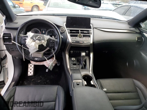 2021 Lexus NX with VIN JTJSARDZ6M2249249, listed as a Copart auction lot 83714924 with 30,764 mi miles and Salvage Title. Bid and sale history available at carsss.com. Image 8.