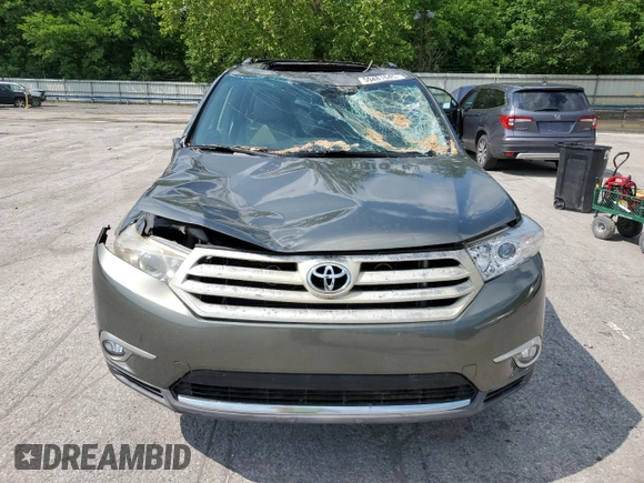 2012 Toyota Highlander Limited with VIN 5TDDK3EH1CS157047, listed as a Copart auction lot 59481645 with 140,223 mi miles and Salvage title. Bid and sale history available at DreamBid. Image 5.