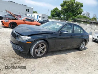 2014 BMW 3 Series 320i with VIN WBA3B1G5XENS80032, listed as a Copart auction lot 58333965 with 55,962 mi miles and Salvage title. Bid and sale history available at DreamBid. Image 1.