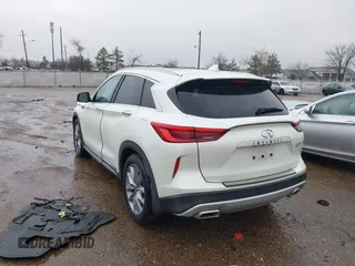 2019 Infiniti QX50 Essential with VIN 3PCAJ5M11KF143075, listed as a IAAI auction lot 41541430 with 68,774 mi miles and . Bid and sale history available at DreamBid. Image 3.