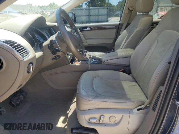 2014 Audi Q7 Premium Plus с VIN WA1LGAFE6ED019857, выставлен на аукционе Copart как лот 55865245 с пробегом 61 181 миль миль и Списание • Salvage title. История ставок и продаж доступна на DreamBid. Изображение 7.