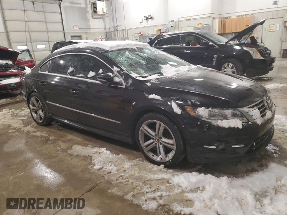2014 Volkswagen CC R-Line with VIN WVWBP7AN9EE540545, listed as a Copart auction lot 82663144 with 103,402 mi miles and Salvage Title. Bid and sale history available at carsss.com. Image 4.
