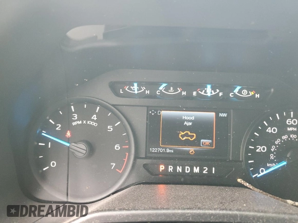 2015 Ford F-150 XLT with VIN 1FTEW1EF7FFC18014, listed as a Copart auction lot 49843605 with 122,701 mi miles and Salvage Title. Bid and sale history available at carsss.com. Image 9.