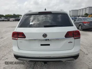 2018 Volkswagen Atlas SEL with VIN 1V2MR2CA1JC593521, listed as a Copart auction lot 63039695 with 30,856 mi miles and Salvage title. Bid and sale history available at DreamBid. Image 6.