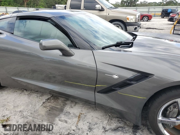 2015 Chevrolet Corvette 3LT with VIN 1G1YF2D78F5107127, listed as a Copart auction lot 86118984 with 0 mi miles and Non Repairable. Bid and sale history available at carsss.com. Image 12.