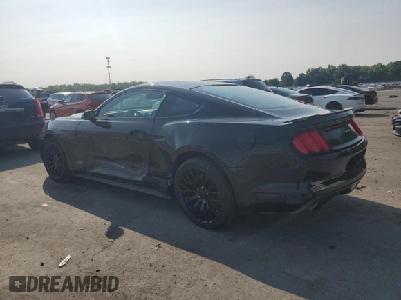 2016 Ford Mustang GT with VIN 1FA6P8CF5G5309390, listed as a Copart auction lot 58806345 with 129,546 mi miles and Salvage title. Bid and sale history available at DreamBid. Image 2.