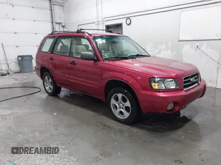 2003 Subaru Forester XS with VIN JF1SG65643G762351, listed as a IAAI auction lot 41537947 with 134,957 mi miles and . Bid and sale history available at DreamBid. Image 1.