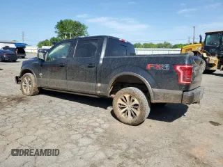 2015 Ford F-150 XLT with VIN 1FTEW1EG9FFC53288, listed as a Copart auction lot 52575555 with 118,816 mi miles and Salvage title. Bid and sale history available at DreamBid. Image 2.