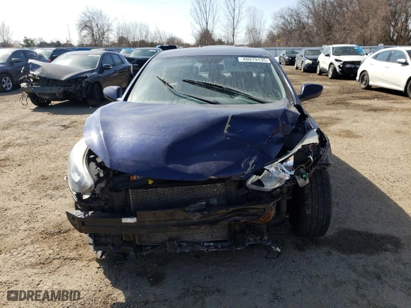 2014 Hyundai Elantra Limited with VIN 5NPDH4AE5EH462222, listed as a Copart auction lot 48079135 with 0 mi miles and Salvage Title. Bid and sale history available at carsss.com. Image 5.
