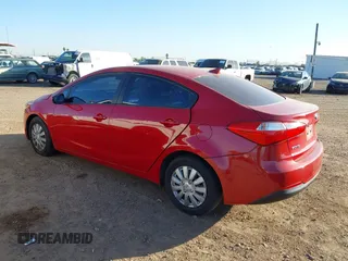 2016 Kia Forte LX with VIN KNAFK4A6XG5558849, listed as a IAAI auction lot 42115950 with 171,839 mi miles and . Bid and sale history available at carsss.com. Image 3.