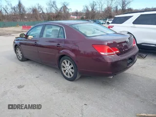 2007 Toyota Avalon XL with VIN 4T1BK36B37U173085, listed as a IAAI auction lot 41748541 with 164,021 mi miles. Bid and sale history available at carsss.com. Image 3.