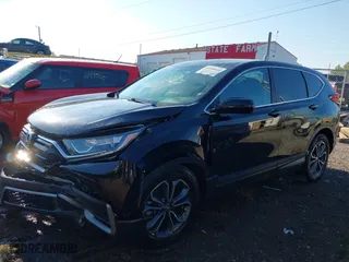 2021 Honda CR-V EX-L with VIN 7FARW1H87ME013135, listed as a IAAI auction lot 40090612 with 69,105 mi miles. Bid and sale history available at carsss.com. Image 14.