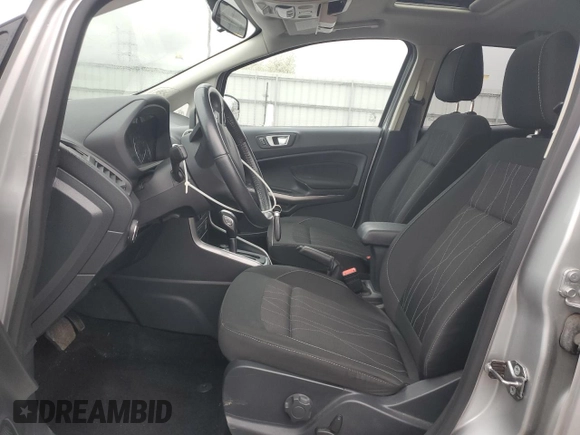 2018 Ford EcoSport SE with VIN MAJ3P1TE8JC233376, listed as a Copart auction lot 52595595 with 36,078 mi miles and Salvage Title. Bid and sale history available at carsss.com. Image 7.