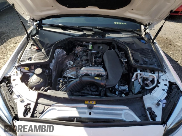 2021 Mercedes-Benz C 300 with VIN W1KWF8EB6MR645731, listed as a Copart auction lot 74212924 with 30,458 mi miles and Salvage title. Bid and sale history available at DreamBid. Image 11.