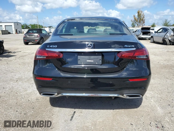 2023 Mercedes-Benz E 450 with VIN W1KZF5KB4PB166057, listed as a Copart auction lot 59031254 with Not Provided miles and Clean Title. Bid and sale history available at DreamBid. Image 6.