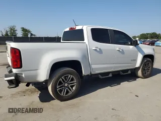 2020 Chevrolet Colorado 2WD Work Truck with VIN 1GCGSBEN8L1160974, listed as a Copart auction lot 52949425 with 96,508 mi miles and Non repairable. Bid and sale history available at DreamBid. Image 3.