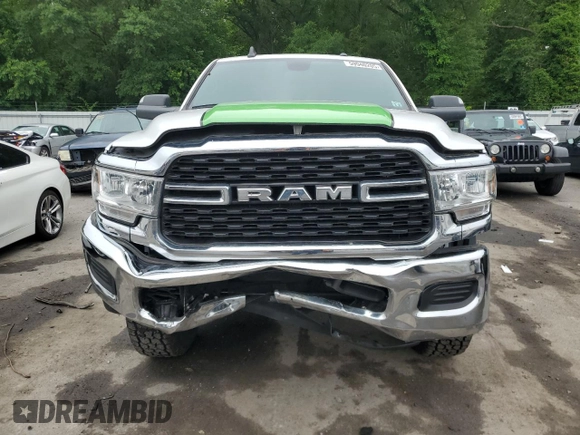 2022 Ram 2500 Big Horn with VIN 3C6UR5DJ0NG182445, listed as a Copart auction lot 59940205 with 91,080 mi miles and Salvage title. Bid and sale history available at DreamBid. Image 5.