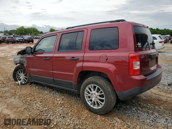 2016 Jeep Patriot Sport z VIN 1C4NJPBA7GD815347, wystawiony jako Copart lot #54260665 z przebiegiem Nie podano mil oraz Szkoda całkowita • Salvage title. Historia ofert i sprzedaży dostępna na DreamBid. Obrazek 2.