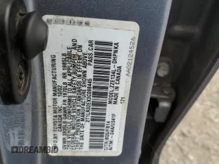 2003 Toyota Matrix Std z VIN 2T1LR32EX3C098445, wystawiony jako Copart lot #52904355 z przebiegiem 299 999 mil mil oraz Czysty tytuł • Clean title. Historia ofert i sprzedaży dostępna na DreamBid. Obrazek 12.