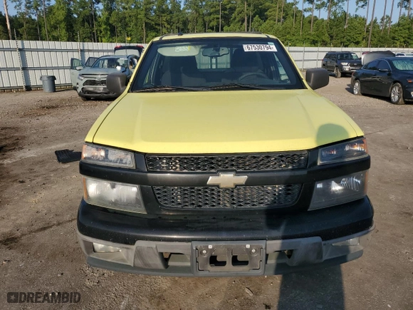 2012 Chevrolet Colorado Work Truck with VIN 1GCCSBFE3C8158652, listed as a Copart auction lot 67530794 with 155,092 mi miles and Salvage Title. Bid and sale history available at carsss.com. Image 5.