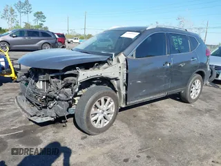 2017 Nissan Rogue SV with VIN JN8AT2MT8HW143173, listed as a IAAI auction lot 41880943 with 102,806 mi miles. Bid and sale history available at carsss.com. Image 2.