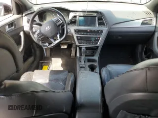 2015 Hyundai Sonata Sport with VIN 5NPE34AB5FH259115, listed as a Copart auction lot 50923435 with 115,160 mi miles and Salvage Title. Bid and sale history available at carsss.com. Image 8.
