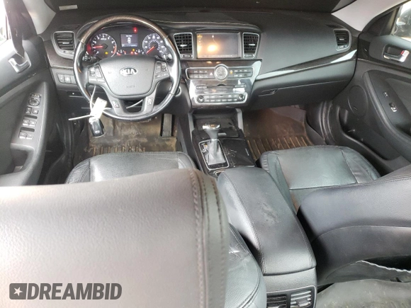 2015 Kia Cadenza Premium with VIN KNALN4D75F5181683, listed as a Copart auction lot 72346994 with 184,455 mi miles and Salvage Title. Bid and sale history available at carsss.com. Image 8.
