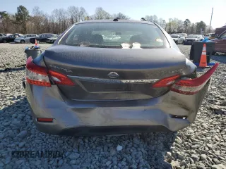 2015 Nissan Sentra SR with VIN 3N1AB7AP2FL669730, listed as a Copart auction lot 48541165 with 114,366 mi miles and Salvage Title. Bid and sale history available at DreamBid. Image 6.