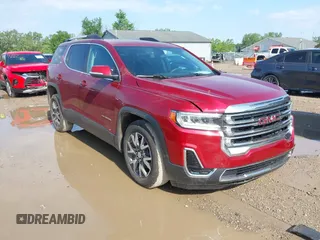 2020 GMC Acadia SLE with VIN 1GKKNRLS9LZ222083, listed as a IAAI auction lot 42552979 with 21,669 mi miles and . Bid and sale history available at DreamBid. Image 1.