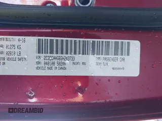 2016 Chrysler 300 Anniversary Edition with VIN 2C3CCAAG6GH243733, listed as a IAAI auction lot 41622080 with 263,261 mi miles and . Bid and sale history available at DreamBid. Image 9.