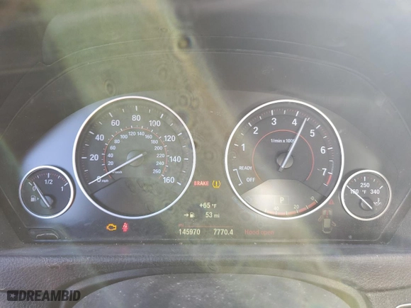 2015 BMW 4 Series 435i with VIN WBA4B1C57FG241429, listed as a Copart auction lot 88274865 with 145,970 mi miles and Salvage Title. Bid and sale history available at carsss.com. Image 9.