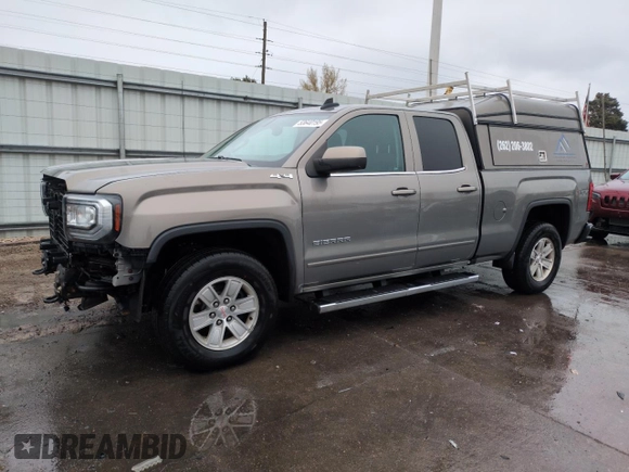 2017 GMC Sierra 1500 SLE z VIN 1GTV2MEC5HZ177175, wystawiony jako Copart lot #53640195 z przebiegiem 100 252 mil mil oraz Szkoda całkowita • Salvage title. Historia ofert i sprzedaży dostępna na DreamBid. Obrazek 1.