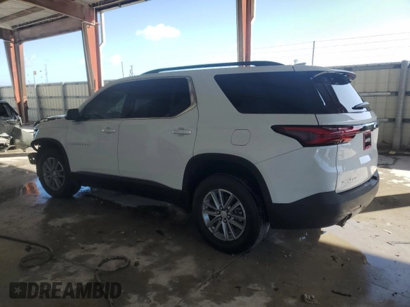 2023 Chevrolet Traverse LT Leather with VIN 1GNERHKWXPJ138314, listed as a Copart auction lot 87602995 with 14,504 mi miles and Non Repairable. Bid and sale history available at carsss.com. Image 2.