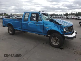 1995 Ford F-250 with VIN 1FTHX26F6SKB52006, listed as a Copart auction lot 69802024 with 0 mi miles and Salvage Title. Bid and sale history available at carsss.com. Image 4.