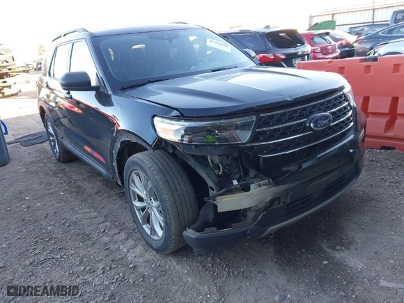 2020 Ford Explorer XLT with VIN 1FMSK7DH2LGB73800, listed as a IAAI auction lot 41069995 with 91,742 mi miles. Bid and sale history available at carsss.com. Image 1.