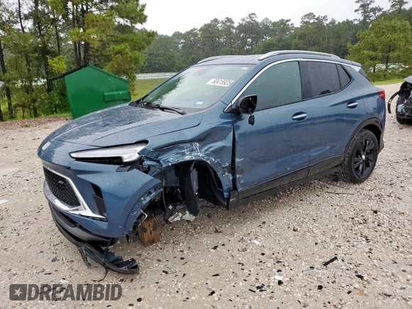 2024 Buick Encore GX Sport Touring с VIN KL4AMDSL8RB002310, выставлен на аукционе Copart как лот 60415925 с пробегом 8 828 миль миль и Чистый • Clean title. История ставок и продаж доступна на DreamBid. Изображение 1.