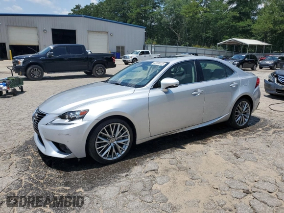 2014 Lexus IS 250 with VIN JTHBF1D28E5002256, listed as a Copart auction lot 62588225 with 59,898 mi miles and Salvage title. Bid and sale history available at DreamBid. Image 1.