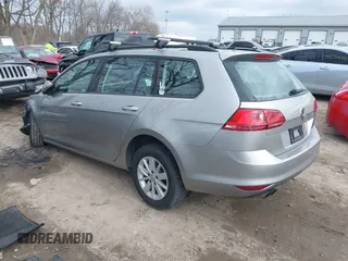 2016 Volkswagen Golf SportWagen TSI S with VIN 3VWC17AU1GM513198, listed as a IAAI auction lot 41229364 with 88,268 mi miles. Bid and sale history available at carsss.com. Image 3.