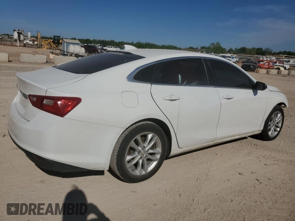 2016 Chevrolet Malibu LT with VIN 1G1ZE5ST3GF285418, listed as a Copart auction lot 53105935 with 166,912 mi miles and Clean Title. Bid and sale history available at DreamBid. Image 3.