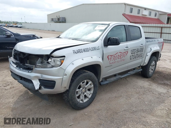 2018 Chevrolet Colorado 2WD LT with VIN 1GCGSCEN8J1302839, listed as a IAAI auction lot 42133619 with Not provided miles and . Bid and sale history available at DreamBid. Image 2.