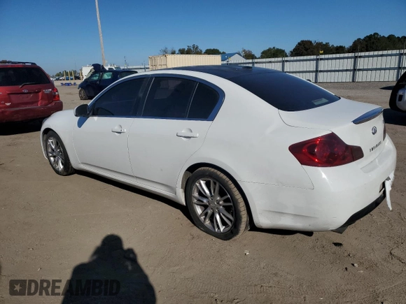 2008 Infiniti G35 with VIN JNKBV61E68M200701, listed as a Copart auction lot 83180054 with 193,642 mi miles and Salvage Title. Bid and sale history available at DreamBid. Image 2.