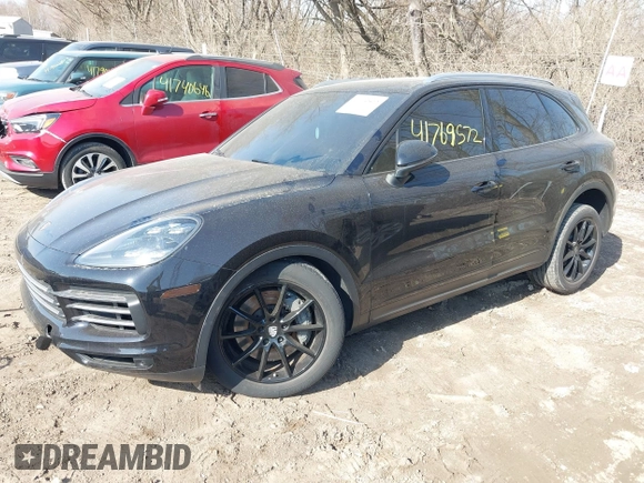 2019 Porsche Cayenne S with VIN WP1AB2AYXKDA61574, listed as a IAAI auction lot 41769572 with 39,746 mi miles and . Bid and sale history available at DreamBid. Image 2.